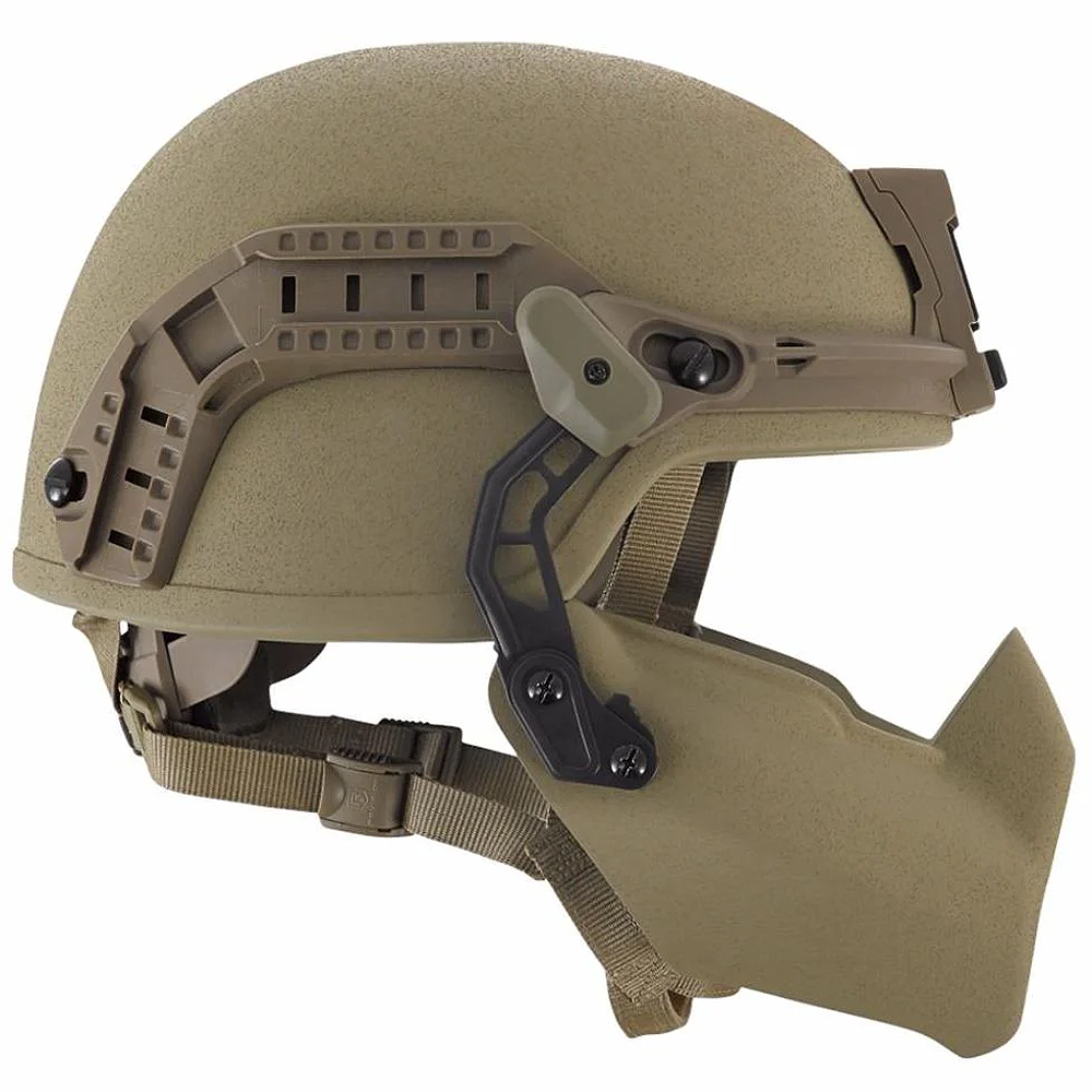 Galvion Viper Mandible Guard - Ballistic and Wired