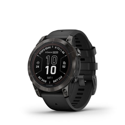Garmin Fenix 7 Pro Sapphire Solar - Solar Powered Smartwatch w/ ECG