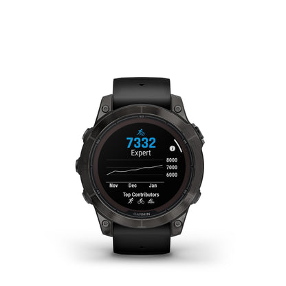 Garmin Fenix 7 Pro Sapphire Solar - Solar Powered Smartwatch w/ ECG