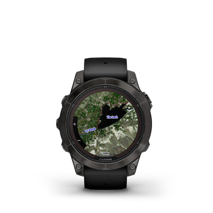 Garmin Fenix 7 Pro Sapphire Solar - Solar Powered Smartwatch w/ ECG