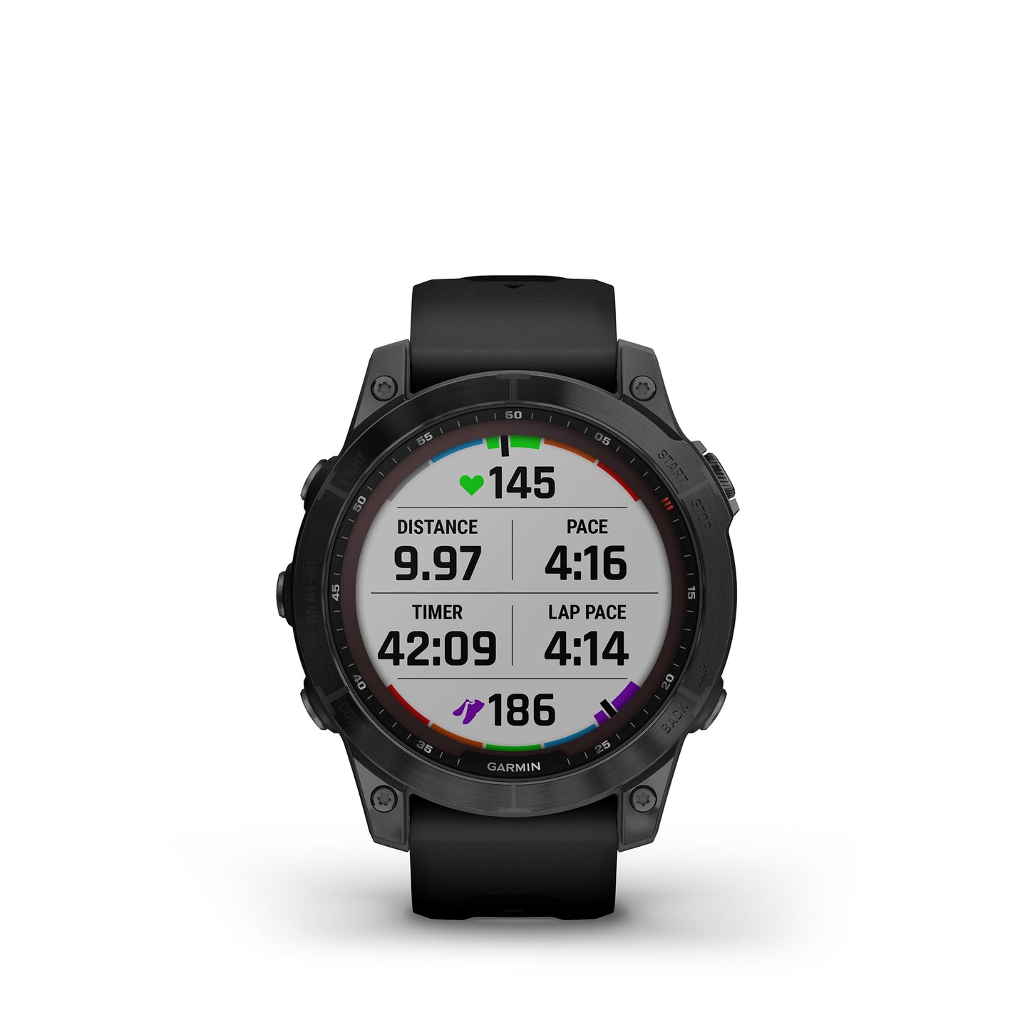 Garmin Fenix 7 Sapphire Solar - Solar Powered Smartwatch w/ Health Features