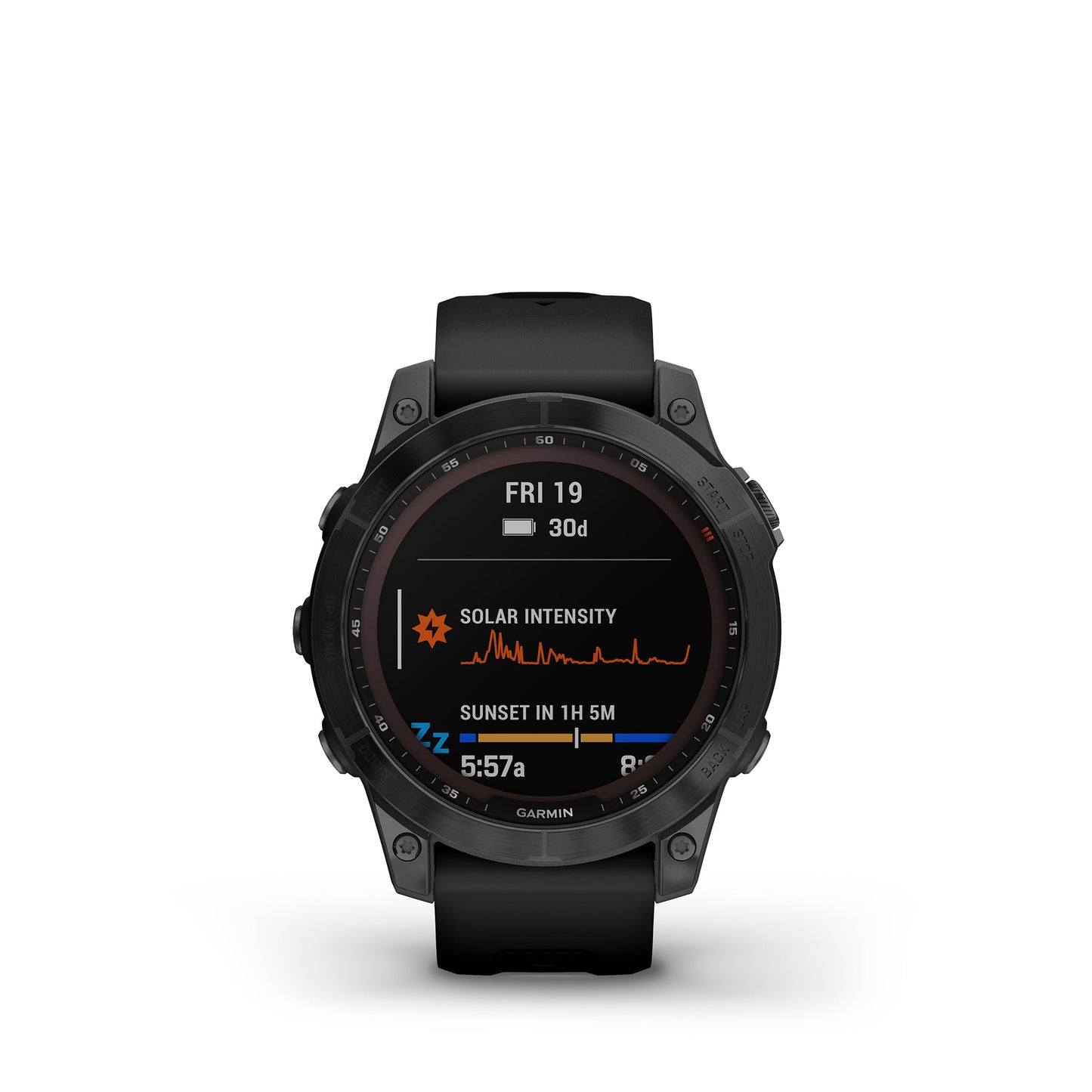 Garmin Fenix 7 Sapphire Solar - Solar Powered Smartwatch w/ Health Features