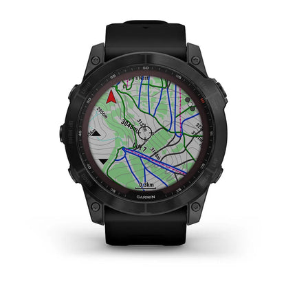 Garmin Fenix 7X Sapphire Solar - GPS Smartwatch w/ Flashlight