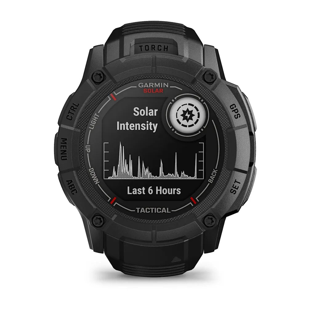 Garmin Instinct 2X Solar Tactical - Ballistic Calculator & NVG Compatible