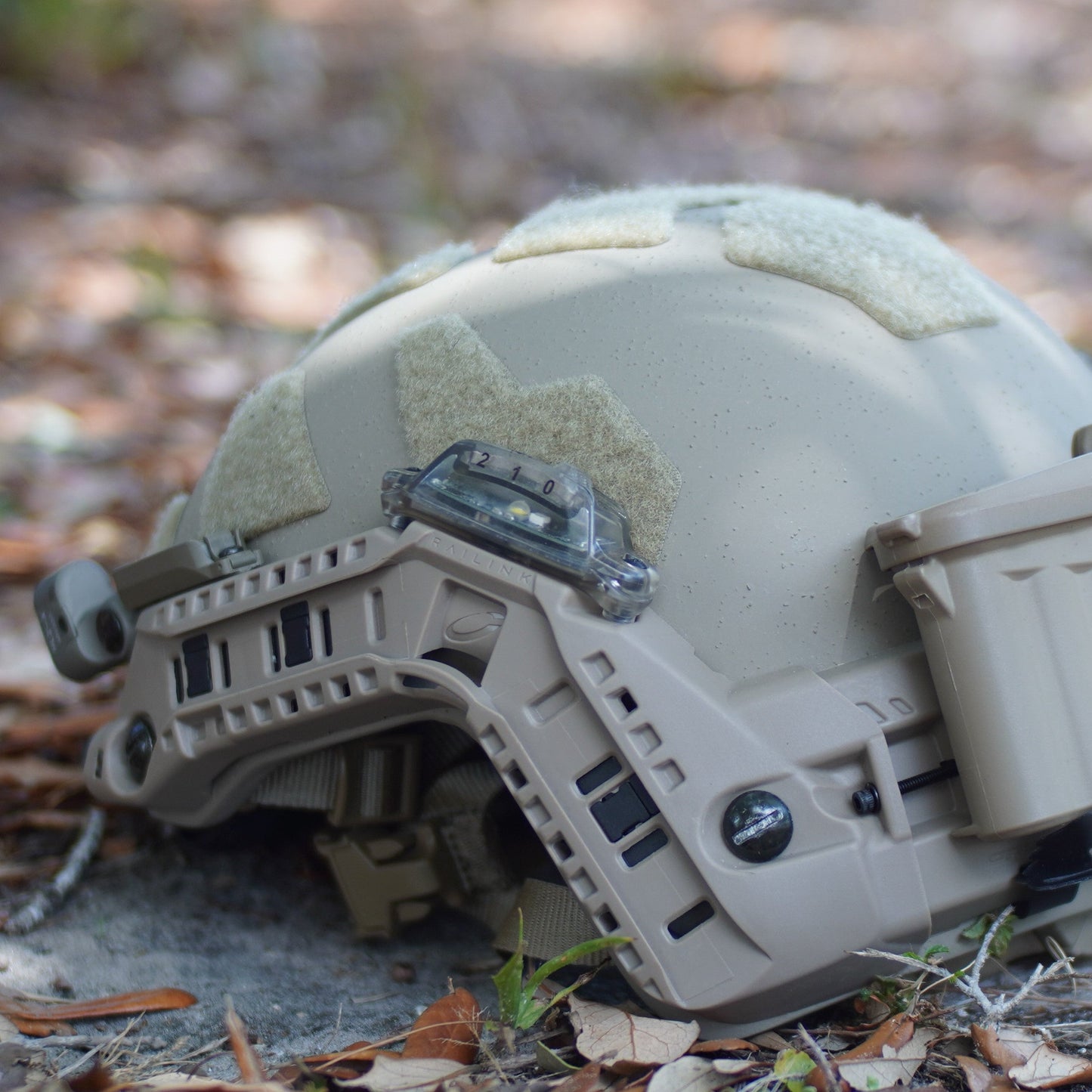 CORE Survival HEL-STAR Rail Strobe - Synced IR/Vis & Unified RAILINK Power - Made in USA