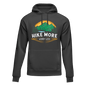 Hike More Worry Less Adult Fleece Hoodie