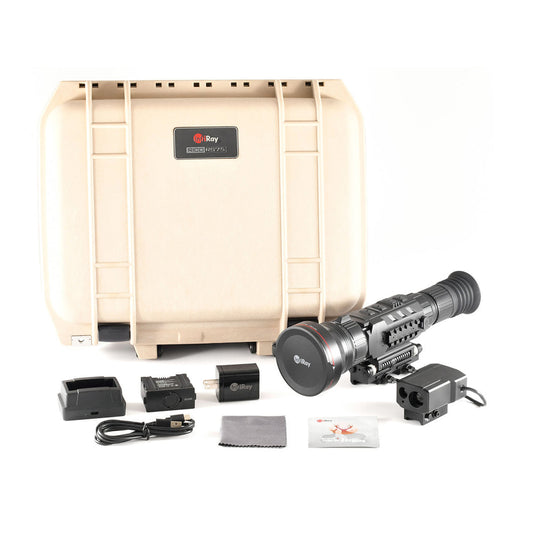 iRay RS75 - 2-16x LPVO - Thermal Rifle Scope - 3600 Yards