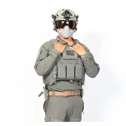 Caiman Bump Mandible - Easy Swing-Open Design for Free Movement