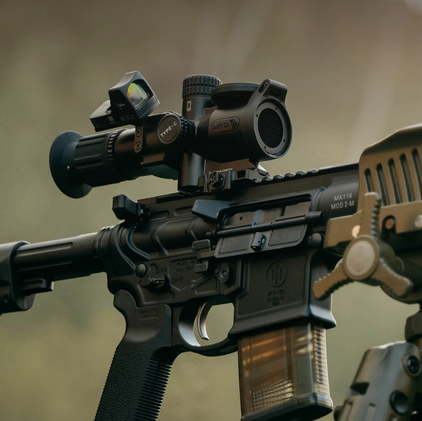 Infitac IOL25 - All-in-One Thermal, Clip-On & Scanner Sight with ARD for Stealth Ops