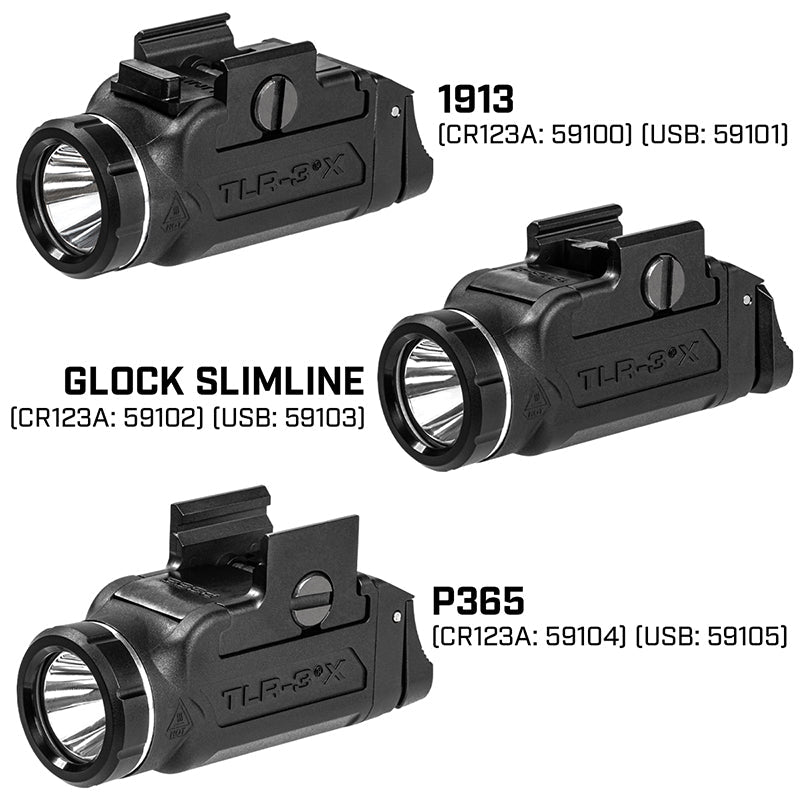 Streamlight TLR-3 X - Spot Threats at 170 Yards - Subcompact Gun Light