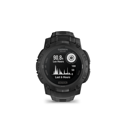 Garmin Instinct 3 Tactical - Tough Smartwatch w/ Solar Charging & 10 ATM Waterproof