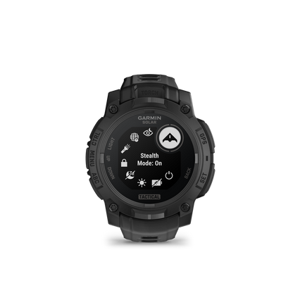 Garmin Instinct 3 Tactical - Tough Smartwatch w/ Solar Charging & 10 ATM Waterproof