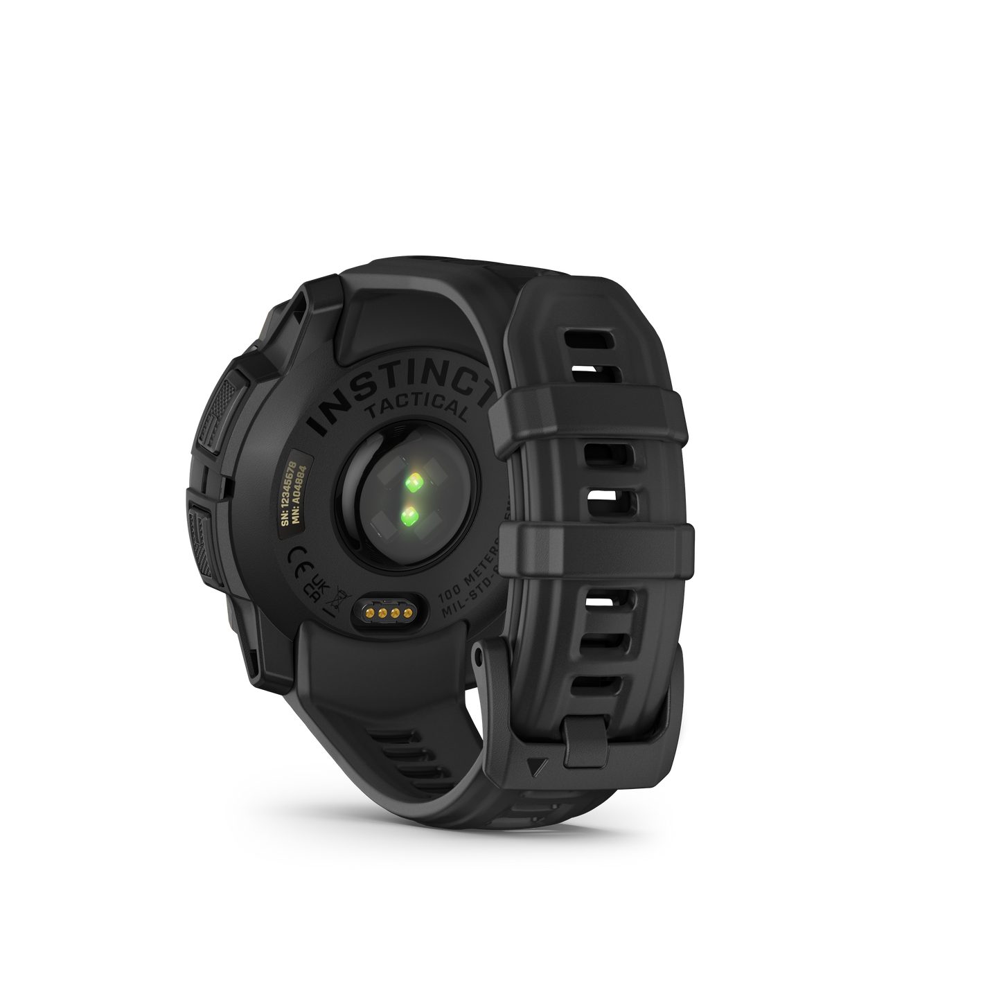 Garmin Instinct 3 Tactical - Tough Smartwatch w/ Solar Charging & 10 ATM Waterproof