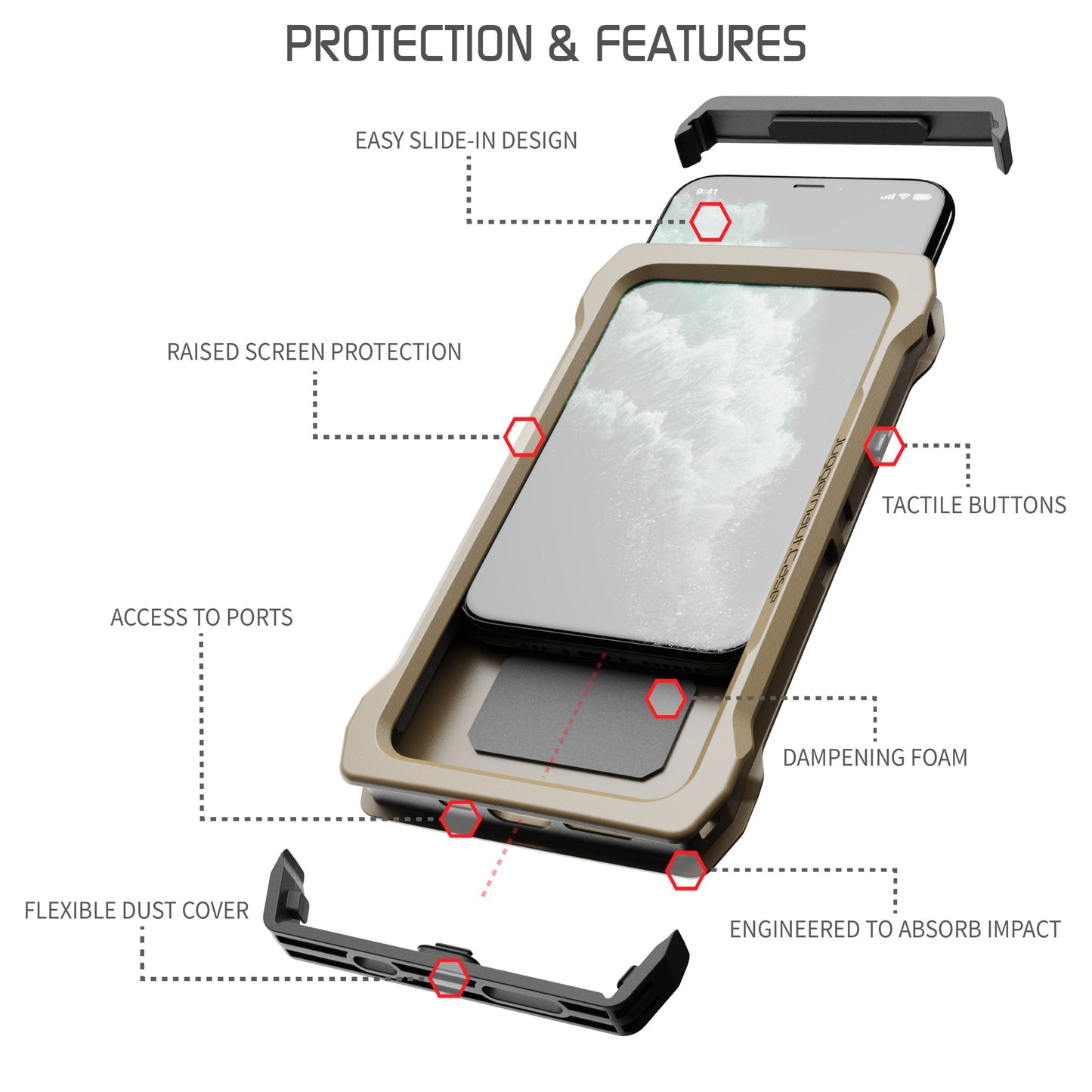 iPhone 11 Pro IMPCT Phone Case - Made in USA