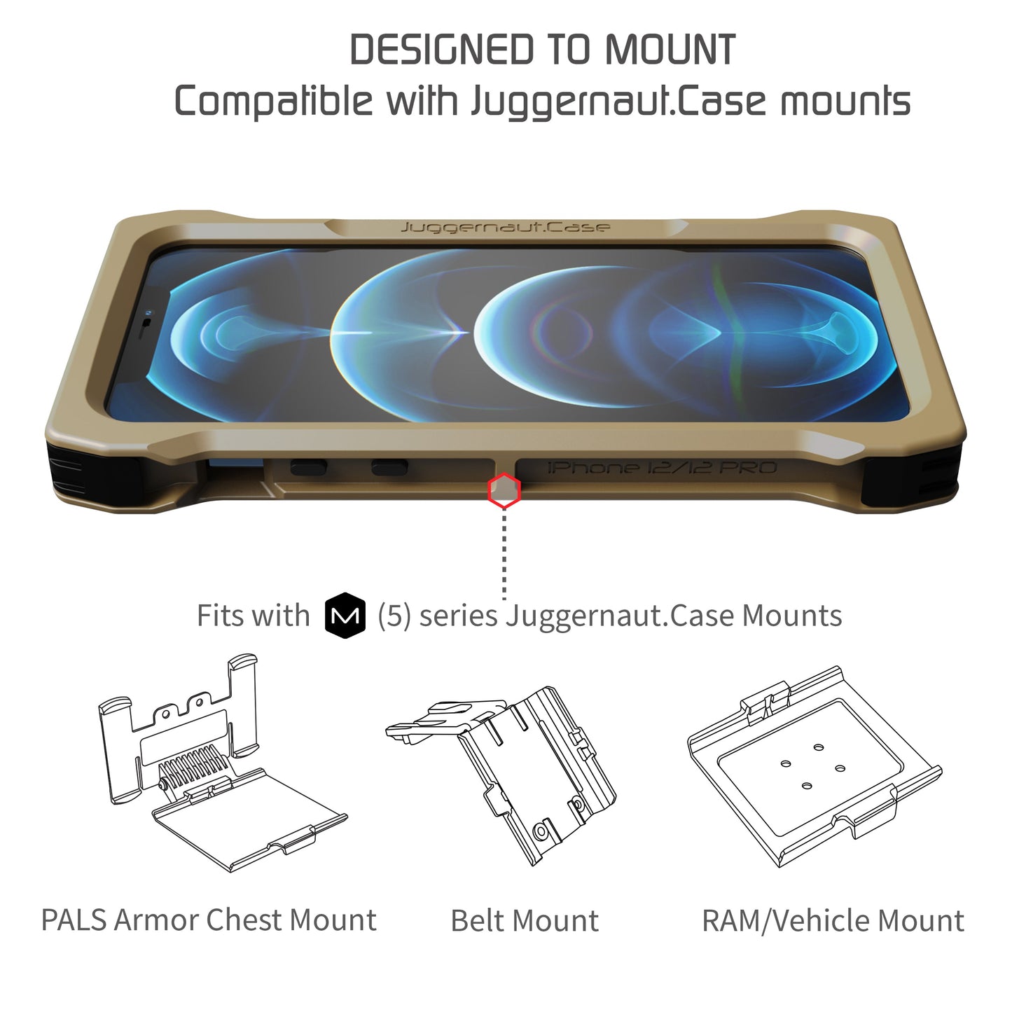 iPhone 12 & 12 Pro IMPCT Phone Case - Made in USA
