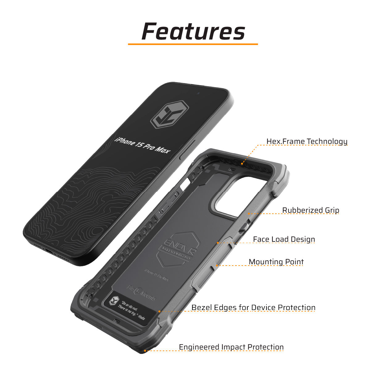 iPhone 15 Pro Max ENDVR Phone Case - Made in USA