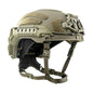 Team Wendy Rifletech - Stops AK-47 & AR-15 Rounds - NIJ III Helmet with No-Hole Design