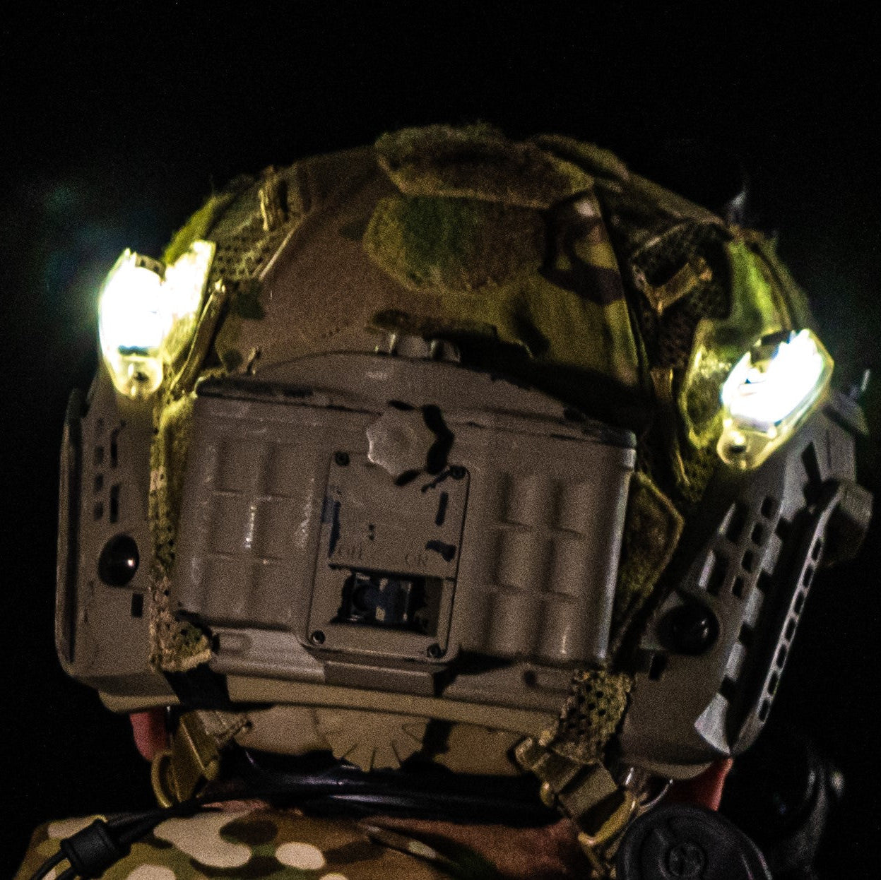 CORE Survival HEL-STAR Rail Strobe - Synced IR/Vis & Unified RAILINK Power - Made in USA