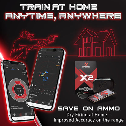 Mantis X2 - Shooting Practice at Home - Works with Pistol or Rifle