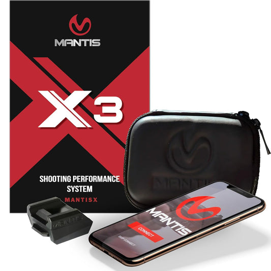 Mantis X3 - Dry Fire Training System for Any Pistol or Rifle - Improve Accuracy & Save Ammo