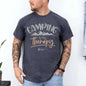 Camping Is My Therapy Man T-Shirt