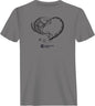 Fishing Heart Man T-Shirt