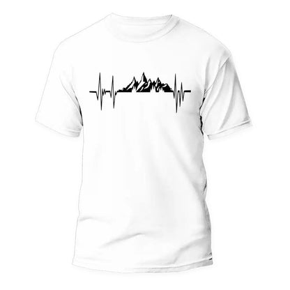 Mountains Heartbeats Unisex T-Shirt