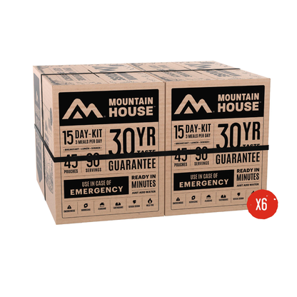 Mountain House 6-Month Emergency Food Supply