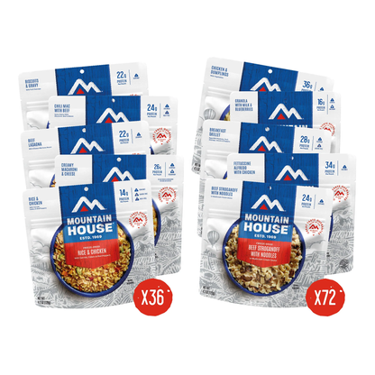Mountain House 6-Month Emergency Food Supply