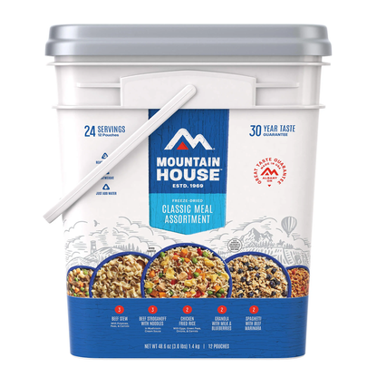 Mountain House Classic Meal Assortment Bucket