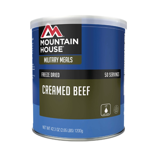 Mountain House Creamed Beef Gravy - Military #10 Can