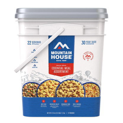 Mountain House Essential Meal Assortment Bucket