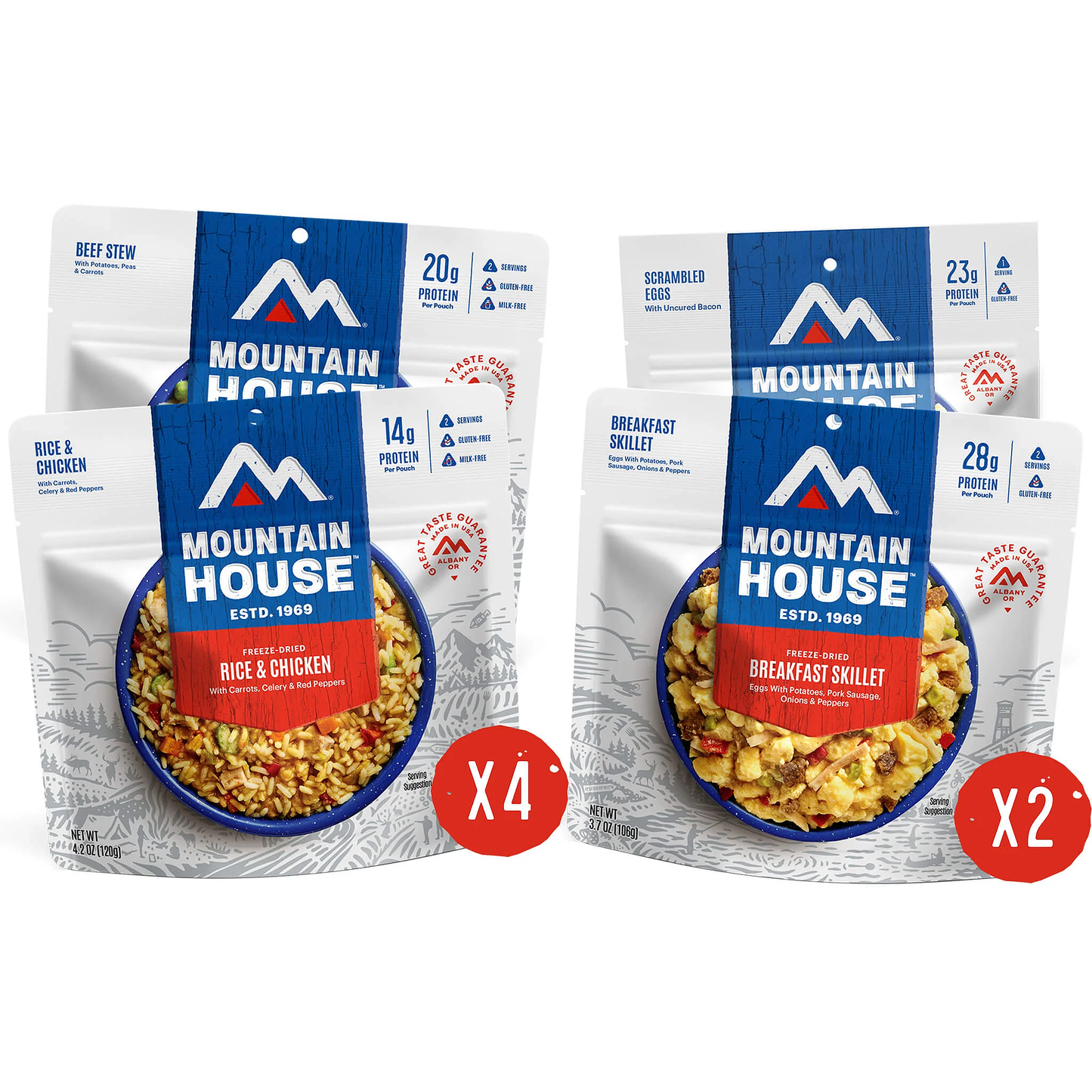 Mountain House Essential Meal Assortment Bucket