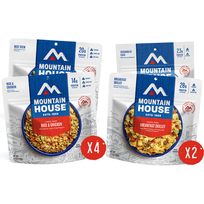 Mountain House Essential Meal Assortment Bucket