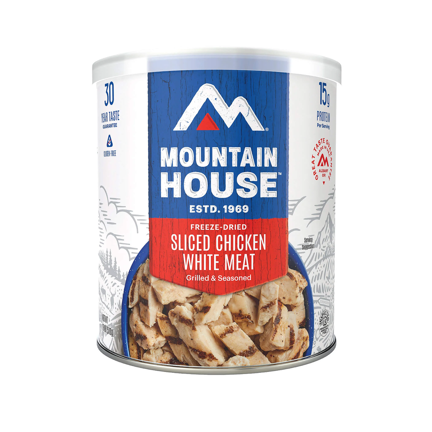 Mountain House Grilled Sliced Chicken #10 Can