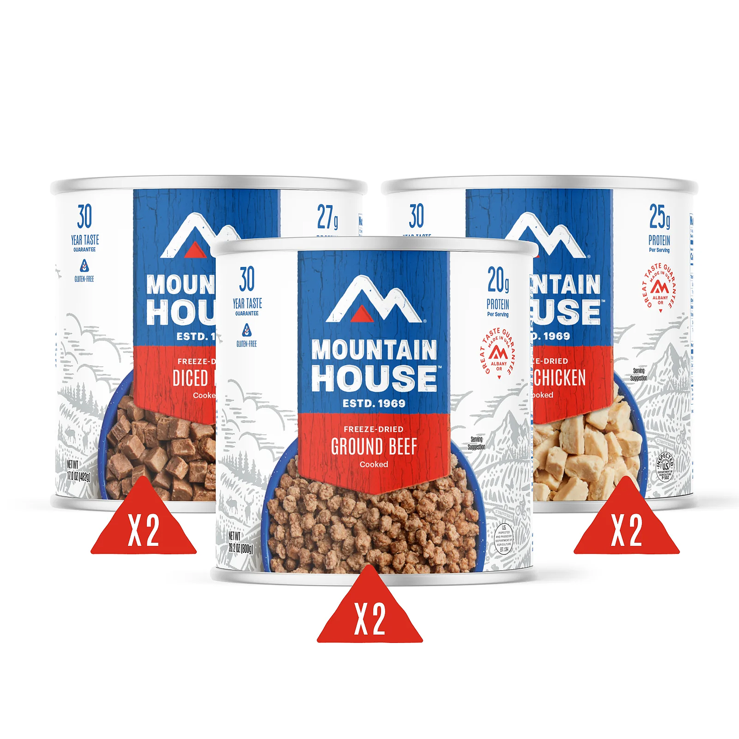 Mountain House Kit Protein Pack Sampler