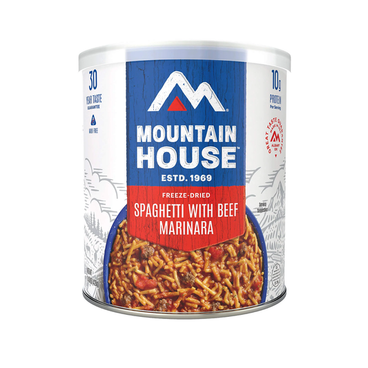 Mountain House Spaghetti with Beef Marinara #10 Can