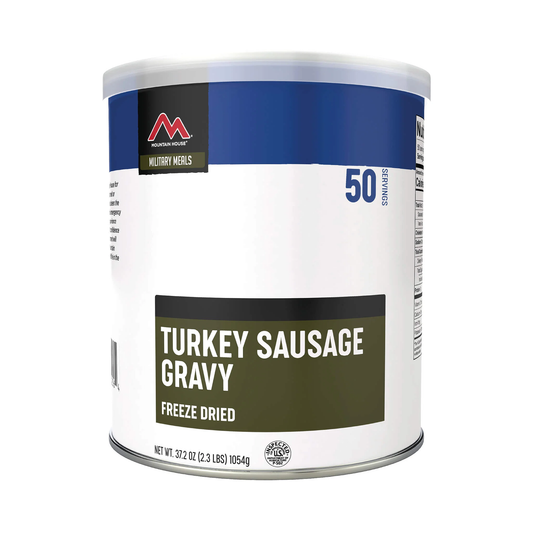Mountain House Turkey Sausage Gravy - Military #10 Can