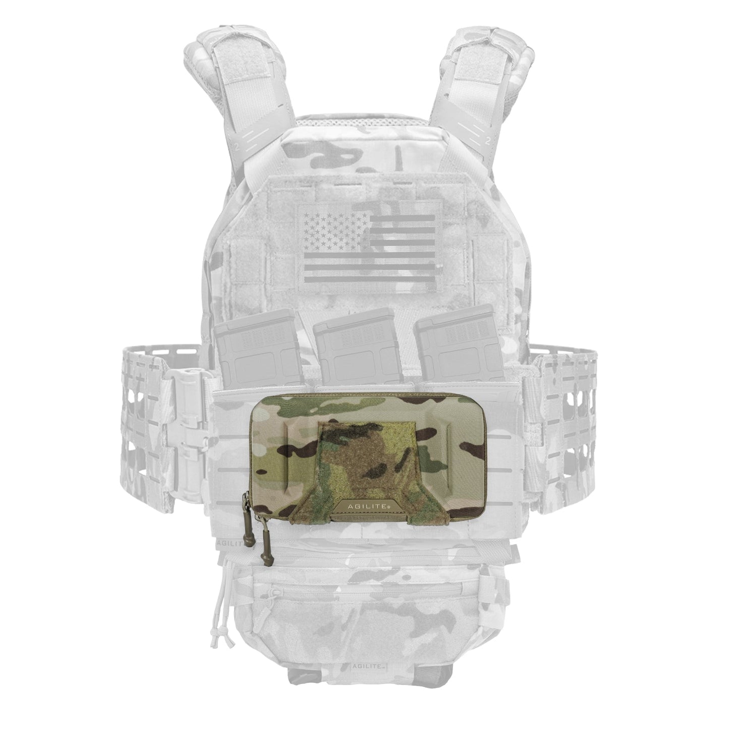Agilite Battleshell - Tactical Phone Case - Fits Any Smartphone & Dual Charging‑Cable Exit Ports