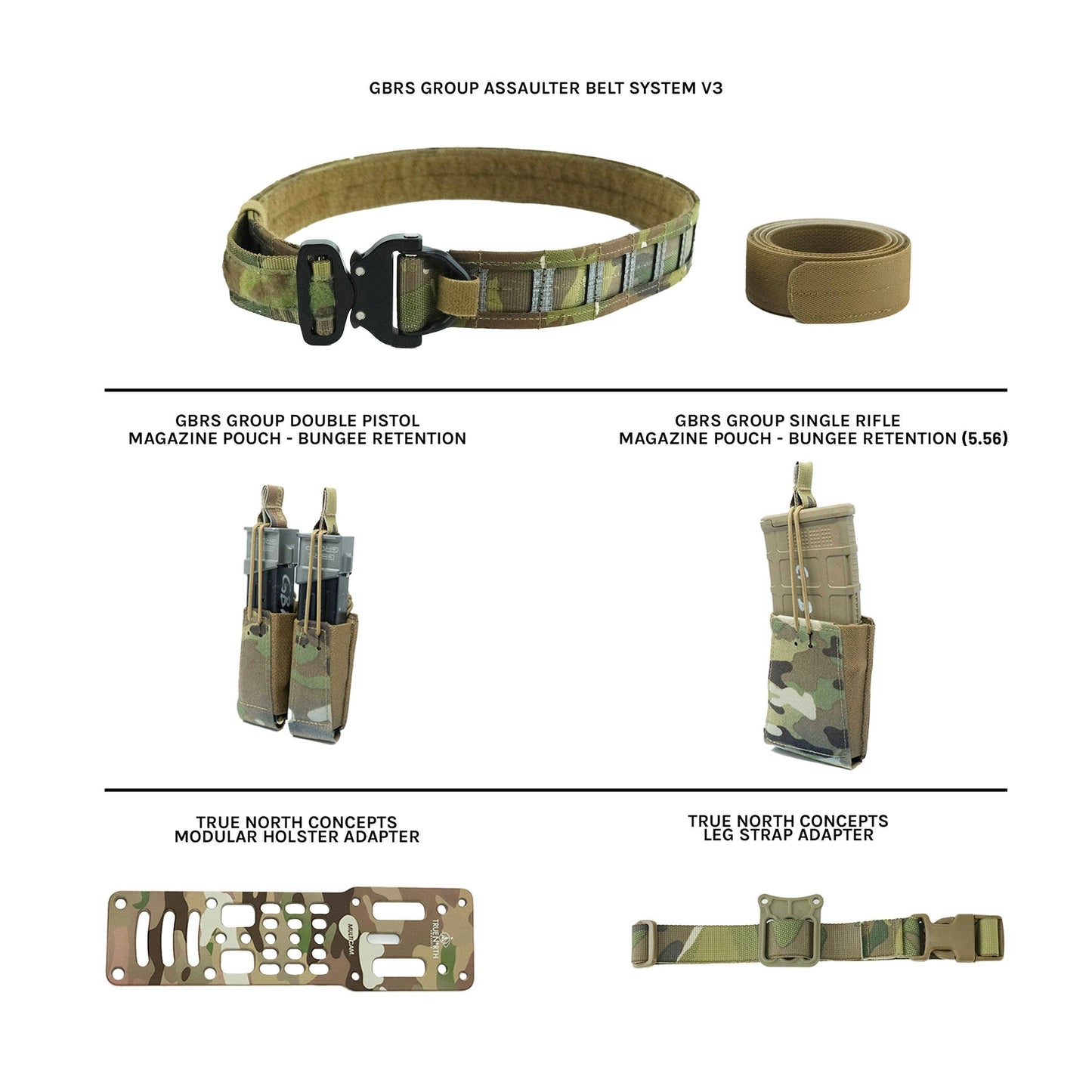 GBRS Group Assaulter Belt Bundle - Made in USA