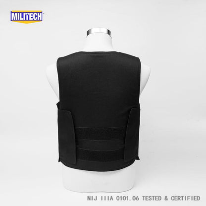 NIJ IIIA+ (3A+) and Level 2 Stabproof Bulletproof Vest - Dress Vest