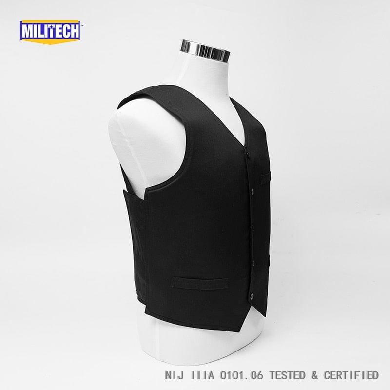 NIJ IIIA+ (3A+) and Level 2 Stabproof Bulletproof Vest - Dress Vest