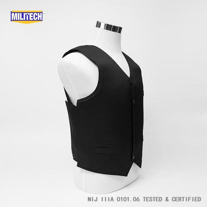 NIJ IIIA+ (3A+) and Level 2 Stabproof Bulletproof Vest - Dress Vest