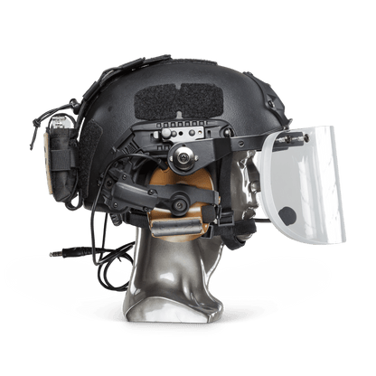 Texas IIIA+ Ballistic Face Shield - Fits All Helmets with ARC