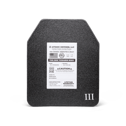NIJ Level III+ Body Armor Plate - ESAPI - Light-weight