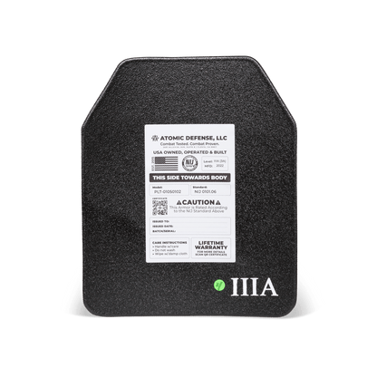 NIJ Level IIIA+ Body Armor Plates - ESAPI - Hard & Soft