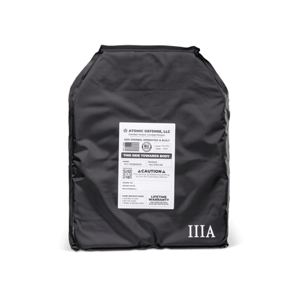 NIJ Level IIIA+ Body Armor Plates - ESAPI - Hard & Soft