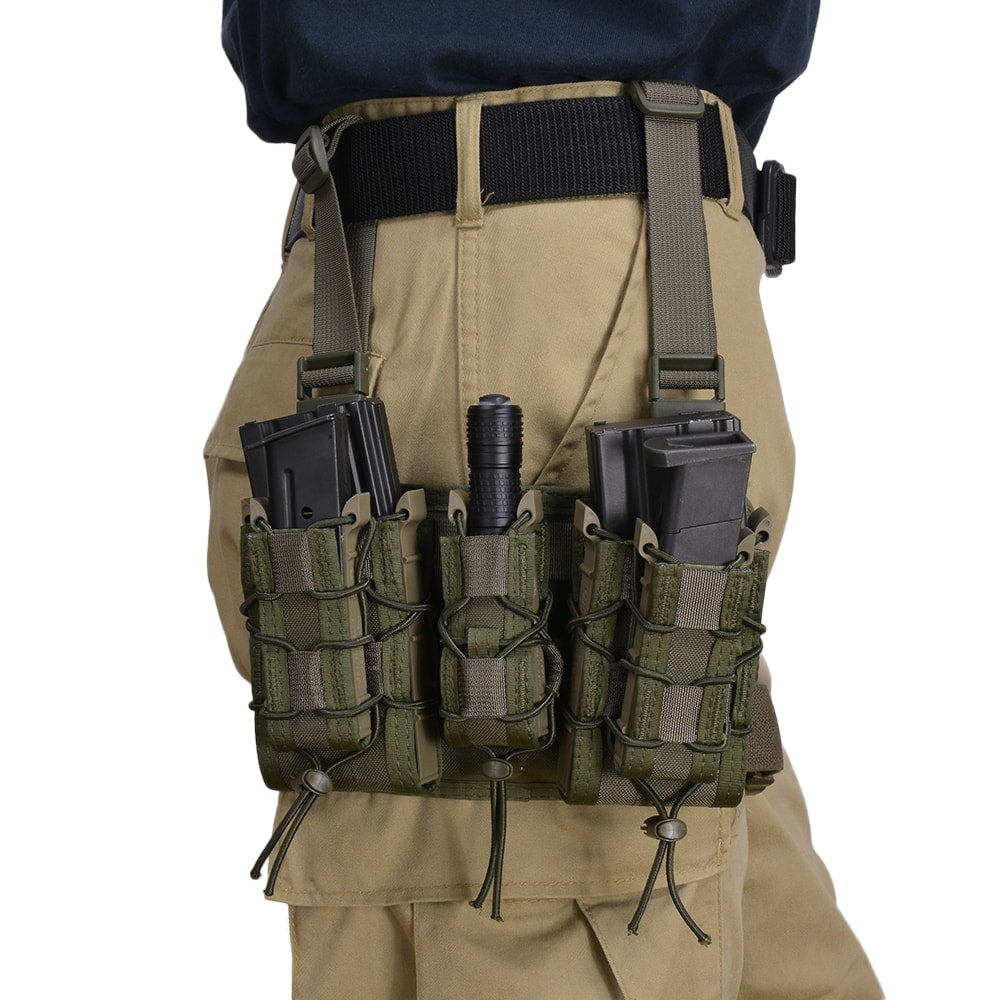 High Speed Gear Rifle Leg Rig - Magazine Storage - Made in the USA