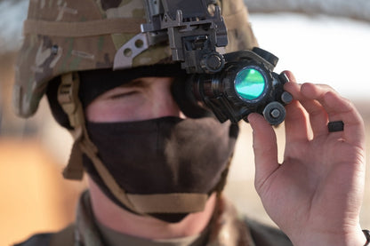 AN/PVS-14 Night Vision - Gen 3 White Phosphor 3000 FOM & Manual Gain - 50+ Hour Runtime