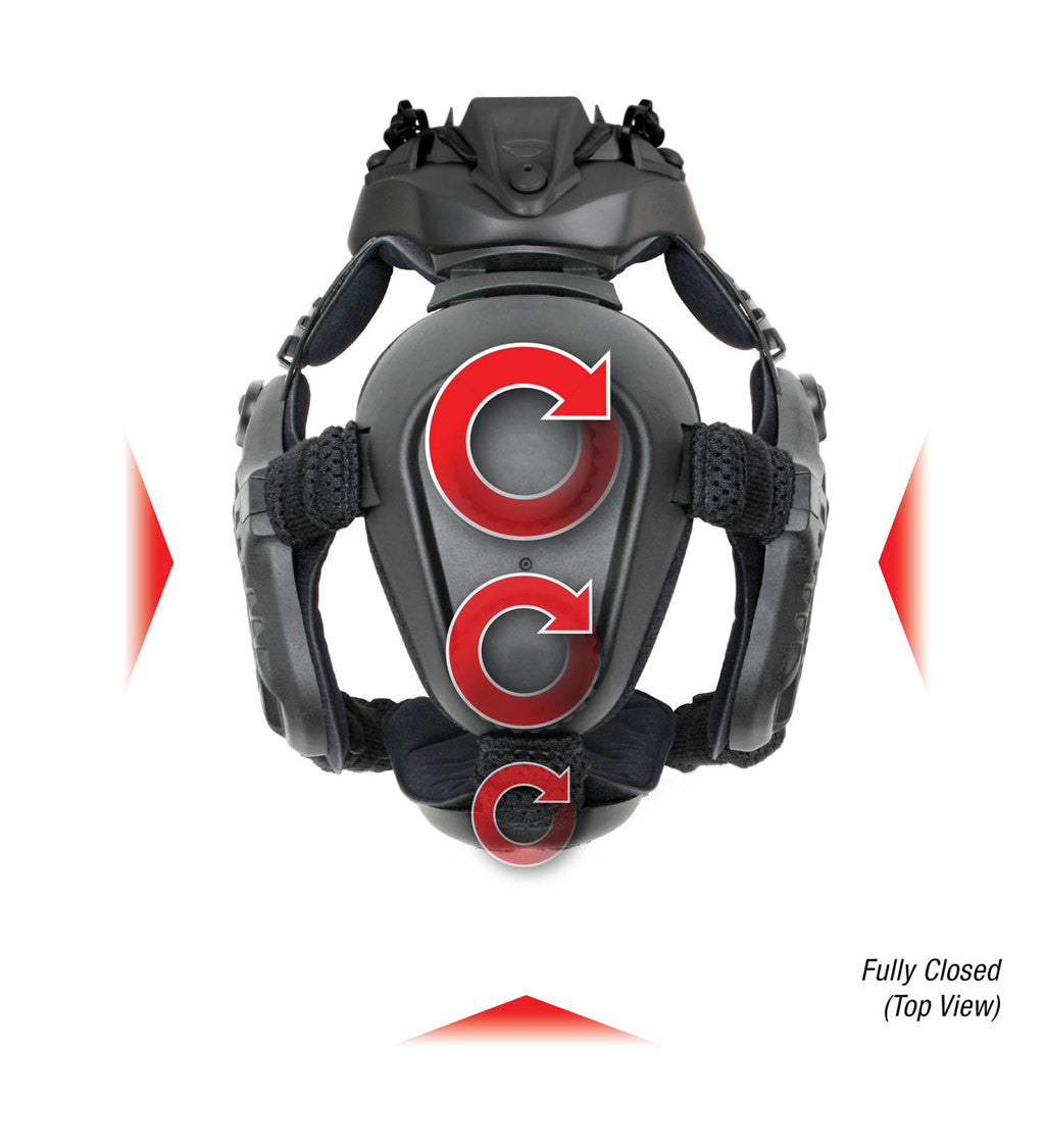Ops-Core Skull Crusher - Skull Mount System - Black